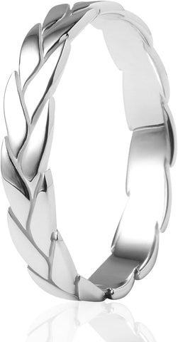 Image of ROQ Womens 4 Pack Full Cycle Collection 6mm Dome Style Comfort Fit Wide ROQ Tungsten Carbide Wedding Band Ring for Women