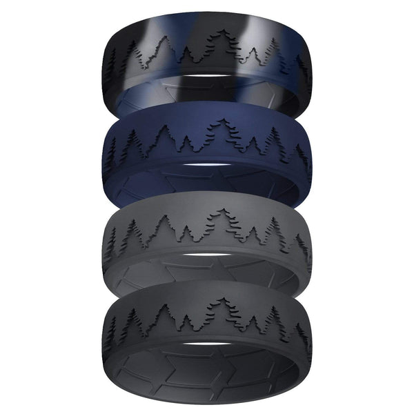 Rubber Wedding Rings For Men Amazon Men's Silicone Rings
