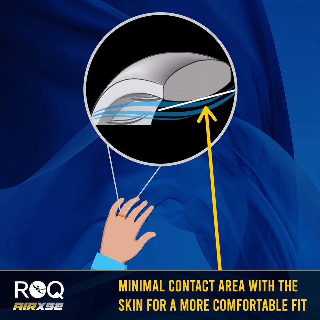 ROQ 4 Pack - ROQ Silicone Women wedding bands - breathable 4 Pack - Silicone Ring For Women-  Breathable Comfort Fit