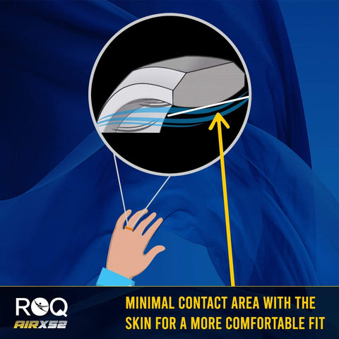 Image of ROQ 4 Pack - ROQ Silicone Men wedding bands - breathable - Edge 4 Pack - Silicone Ring For Men-  Breathable Comfort Fit Beveled Design