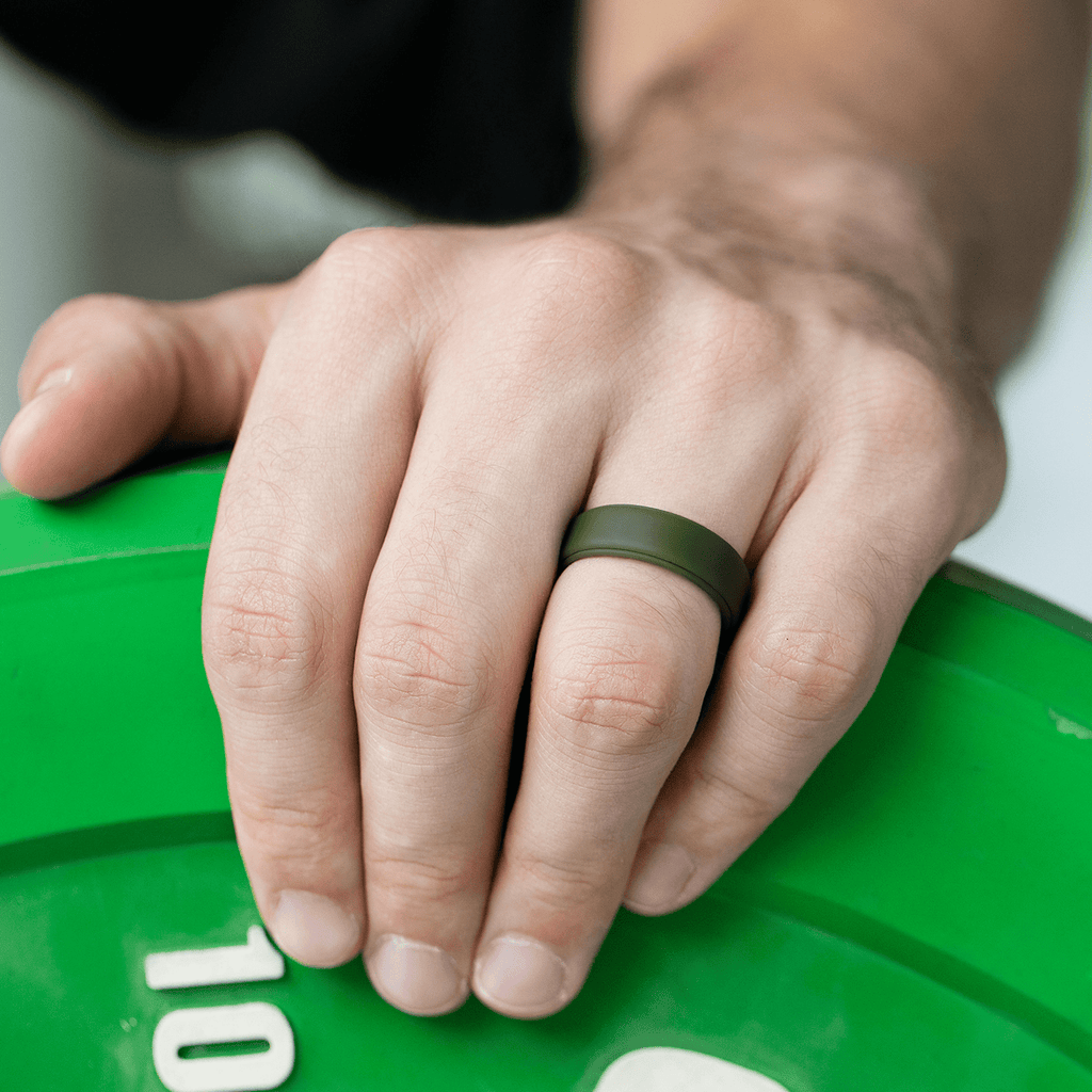 Mens breathable 2025 silicone rings