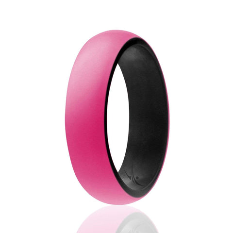 Image of Silicone Ring for Women - Duo Collection Dome Style