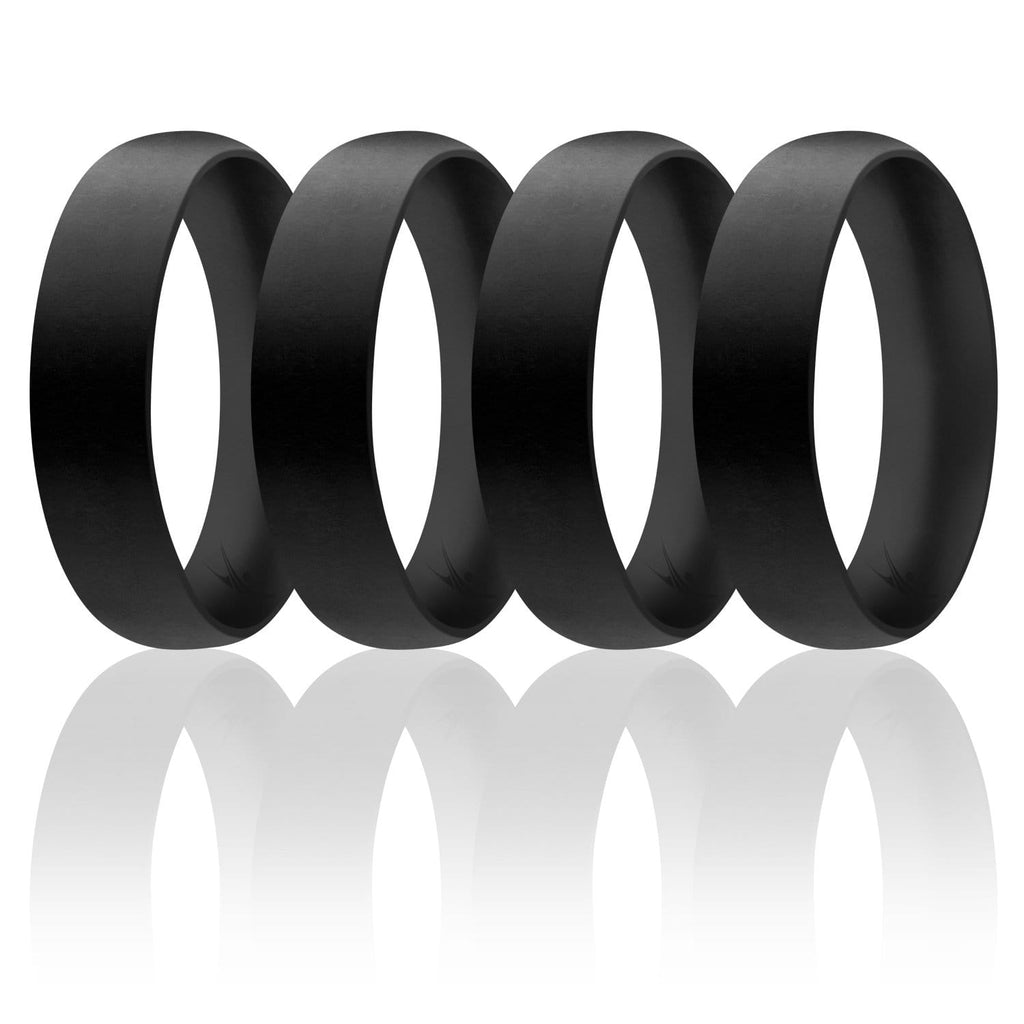 Men's Silicone Ring // Black - All American Roughneck
