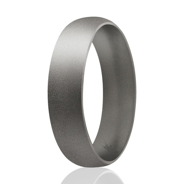 Single ring - ROQ Silicone Men wedding bands - THIN comfort fit