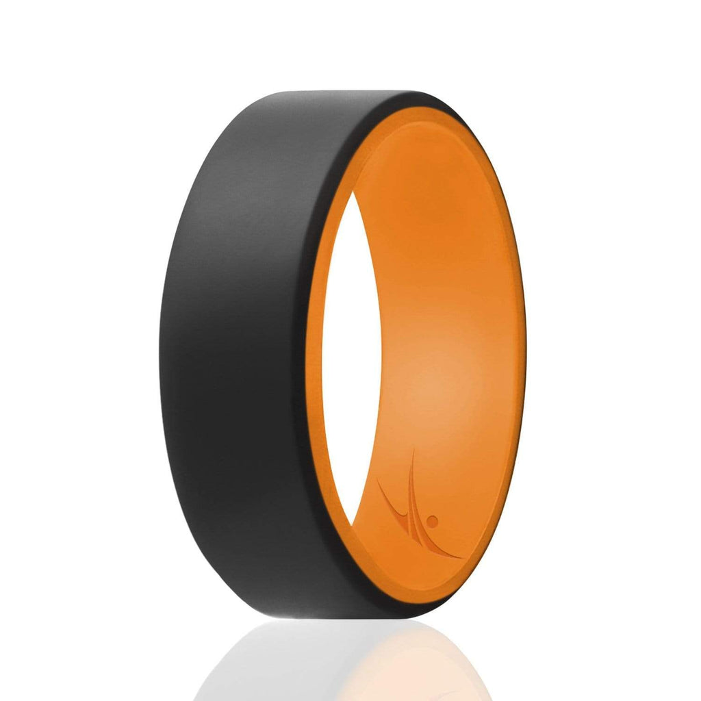 Silicone Ring for Men - Beveled Duo Collection