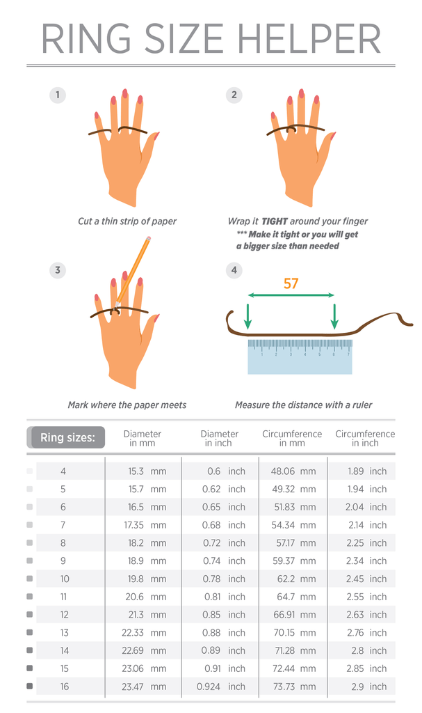 2pcs Ring Sizer Measuring Circle Measure Men Women Wedding Finger Size  Measure Uk/us/eu/jp | Fruugo BH
