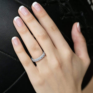 Rings for Women - Thin Stackable - Leaves Style